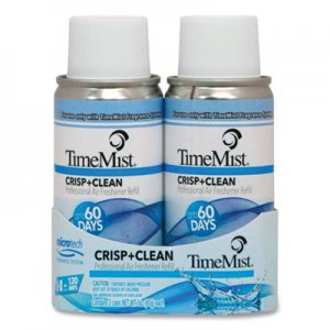 TimeMist Metered Aerosol Fragrance Dispenser Refills, Clean Linen, 3 oz, 6/Carton TMS1049549 1049549