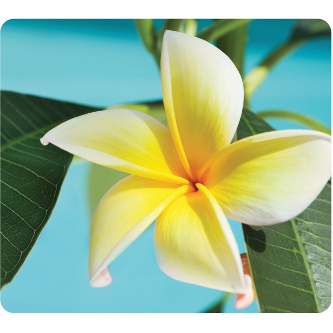 Fellowes Recycled Optical Mouse Pad - Yellow Flower 5913801