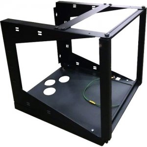 Black Box Wallmount Rack - 11U, 12-24 Tapped Rail Holes, 75 lb. Capacity RM050A-R3