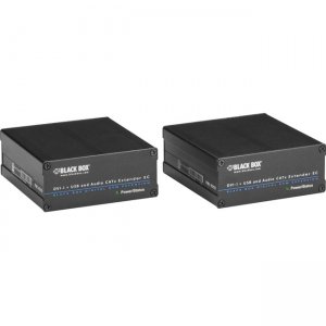 Black Box EC Series KVM CATx Extender Kit - DVI-D, USB, Audio ACX310-R2