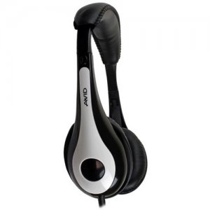 Avid Education AE-35 Light Weight Headphone with Braided Nylon Cord, White 1EDU-AE35WH-TNOMIC