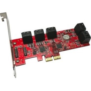 Addonics 6G 10-Port SATA PCIe 2X Controller AD10SA6GPX2