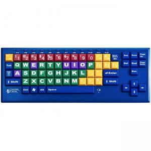 AbleNet BigBlu Kinderboard Bluetooth Color Coded 1-in/2.5-cm Large Keys 12000017