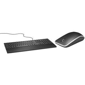 Dell - Certified Pre-Owned WM514 Wired Keyboard and Wireless Mouse Combo 203-BBGS