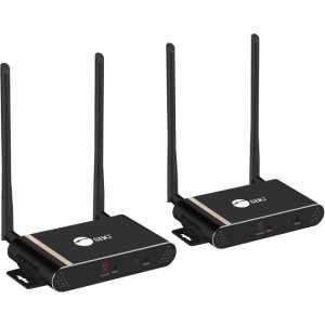 SIIG Dual Antenna Wireless Multi-Channel Expandable HDMI Extender with Loop-out Kit CE-H23711-S1