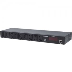 Intellinet 19" Rackmount Intelligent 8-Port Power Distribution Unit 163682