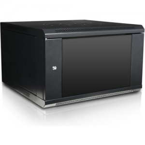 Claytek 6U 600mm Depth Wallmount Server Cabinet with 2U Drawer WM660-DWR2U