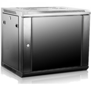 Claytek 9U 450mm Depth Wallmount Server Cabinet with 2U Drawer WM945-DWR2U