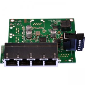 Brainboxes Industrial Embeddable 4 Port Ethernet Switch SW-104