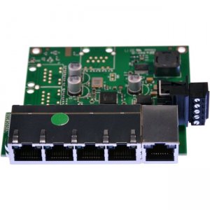 Brainboxes Industrial Embeddable 5 Port Ethernet Switch SW-105