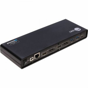 SIIG USB 3.1 Type-C Dual 4K Docking Station with Power Delivery JU-DK0811-S1