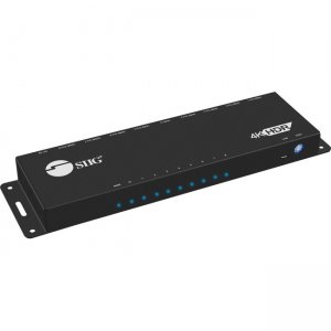 SIIG 1x8 HDMI 2.0 HDR Distribution Amplifier with EDID Management - 4Kx2K 60Hz CE-H23D11-S1