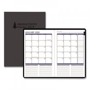 House of Doolittle Productivity and Goal Planner, 6 1/4 x 9 1/4, Blue, 2019 HOD29799 297-99