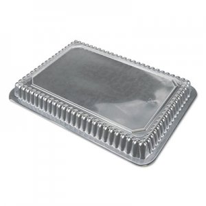 Durable Packaging Dome Lids for 1.5 lb, 2 lb and 2.25 lb Oblong Containers, 500/Carton DPKP250500 P250500