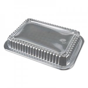Durable Packaging Dome Lids for 1.5 lb Oblong Containers, 500/Carton DPKP245500 P245500