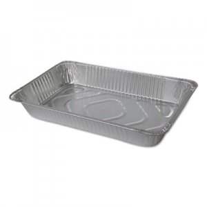 Durable Packaging Aluminum Steam Table Pans, Half Size, Deep, 55 Gauge, 50/Carton DPK605050 6050-50