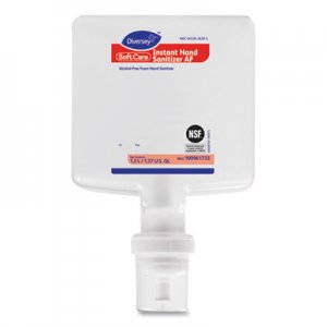 Diversey Soft Care Instant Hand Sanitizer AF, 1300 mL Cartridge, Fresh Scent, 6/Carton DVO100961733 100961733