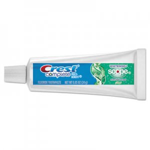 Crest Complete Whitening Toothpaste + Scope, Minty Fresh, 0.85 oz Tube, 72/Carton PGC40162 PGC 40162