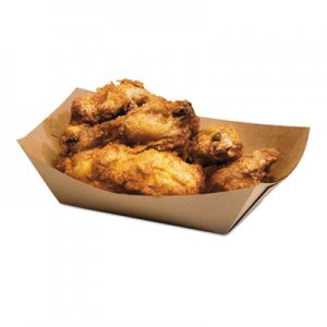 Bagcraft EcoCraft Food Trays, Natural, 500/Carton BGC300699 BGC 300699