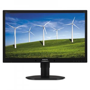 Philips B-Line Brilliance Widescreen LCD Monitor, Power Sensor, 22" PSP220B4LPCB 220B4LPCB