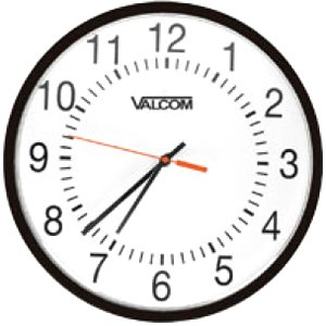 Valcom Wall Clock V-A11012
