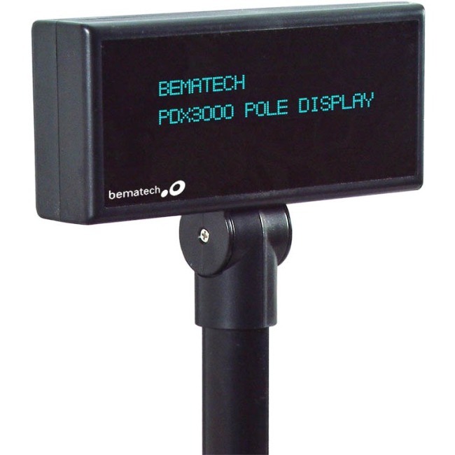 Bematech Pole Display PDX3000-PT-BK PDX3000