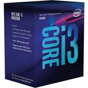 Intel Core i3 Quad-core 3.1GHz Desktop Processor CM8068403377415 i3-8100T