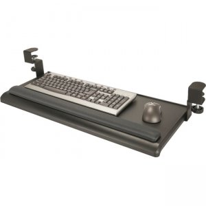 Aidata Extra-Wide Desk Clamp Keyboard Tray w/Gel Wrist Rest KB-1021