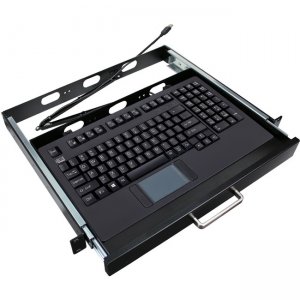 Adesso Easy Touch 425 Rackmount Touchpad Keyboard AKB-425UB-MRP AKB-425UB