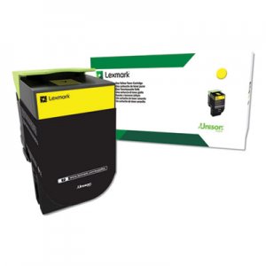 Lexmark C544; X44, Extra High-Yield, Toner, 4000 Page-Yield, Yellow LEXC544X4YG C544X4YG