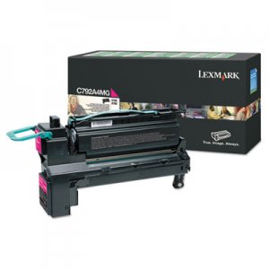 Lexmark C792, Standard-Yield, Toner, 17000 Page-Yield, Magenta LEXC792A4MG C792A4MG