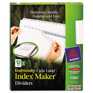 Index Dividers Binders & Accessories