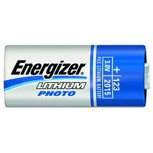 Energizer Lithium Photo Battery for Digital Cameras EL123APB2