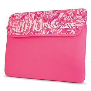 SUMO Graffiti Netbook Sleeve - 8.9" Pink ME-SUMO7789X