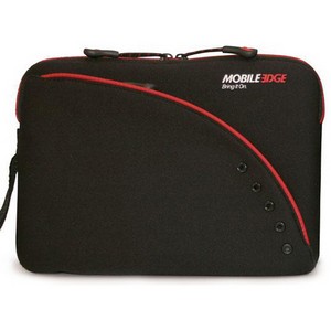 Mobile Edge Ultrabook / Netbook Sleeve 8.9" - Black / Red MESSU1-8.9R