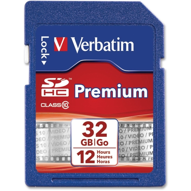Verbatim 32GB SDHC Card (Class 10) 96871