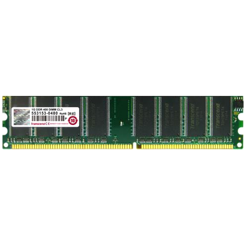 Transcend 1GB DDR SDRAM Memory Module TS128MLD64V3J