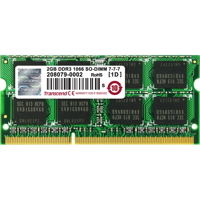 Transcend 2GB DDR3 SDRAM Memory Module TS256MSK64V1U