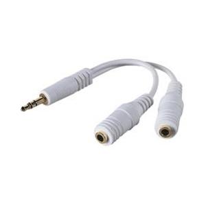 Belkin Speaker and Headphone Splitter F8V234-WHT