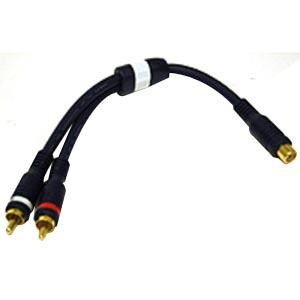 C2G Velocity Audio Y-Adapter Cable 29122