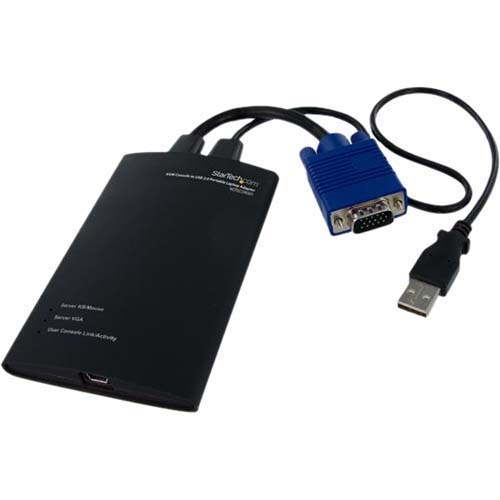 StarTech.com KVM Console to USB 2.0 Portable Laptop Adapter NOTECONS01