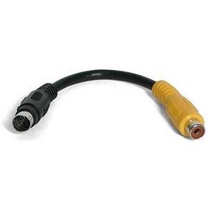StarTech.com S-Video to Composite Video Adapter Cable SVID2COMP