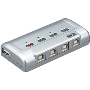 Tripp Lite 4-Port Printer Sharing USB Hub U215-004-R