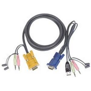 Aten KVM USB Cable with Audio 2L5302U