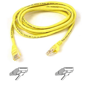 Belkin Cat5e Patch Cable A3L791-06-YLW-S