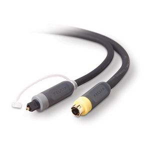 Belkin PureAV Blue Series S-Video and Digital Optical Audio Cable AV22100-12