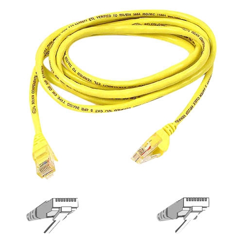 Belkin Cat5e Cable A3L791-01-YLW-S