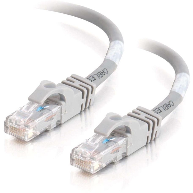 C2G 10 ft Cat6 Snagless Crossover UTP Unshielded Network Patch Cable - Gray 27823