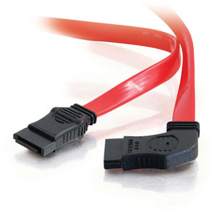 C2G 180° to 90° Serial ATA Device Cable 10187
