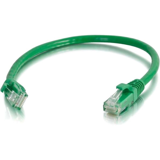 C2G 125 ft Cat6 Snagless UTP Unshielded Network Patch Cable - Green 27178